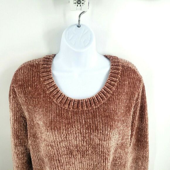 Orvis Womens Sweater Size XL Pink Chenille  New - Picture 5 of 14